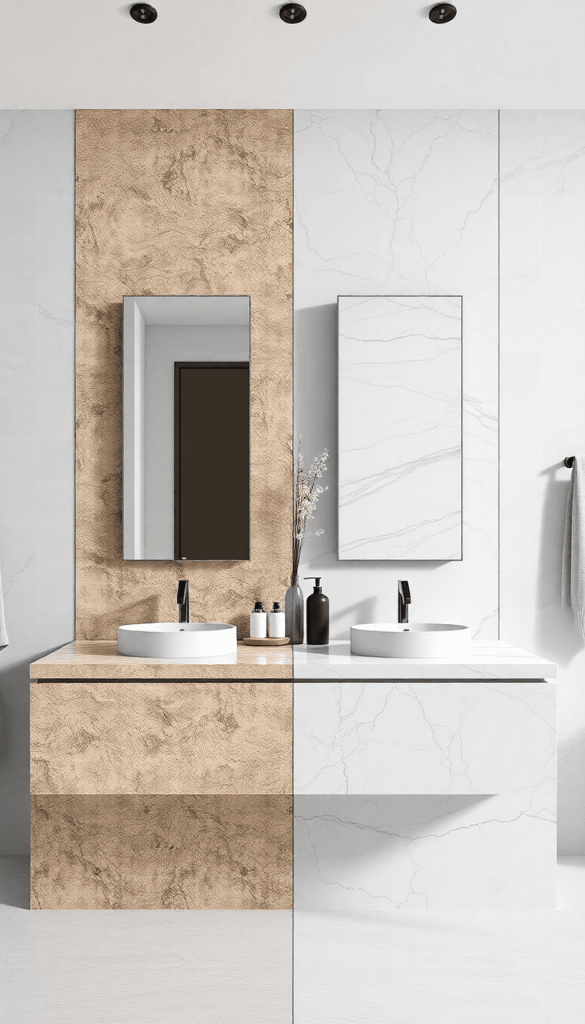 Natural Stone vs. Engineered Stone for Bathroom Vanities