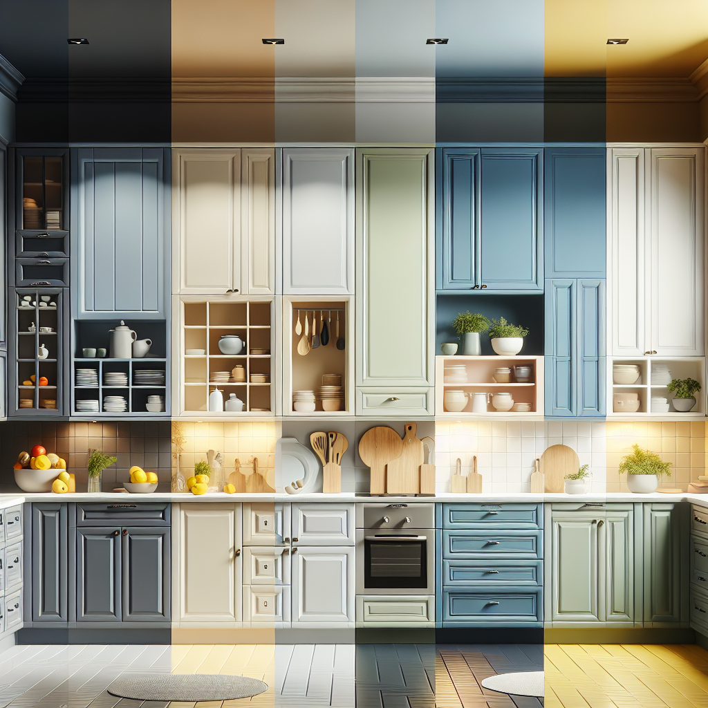 Popular Kitchen Cabinet Colors and Paint Finishes